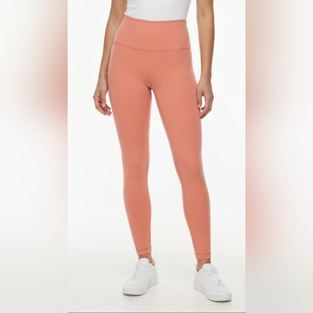 ​🍑 Aritzia TNAction TnaLIFE Cheeky Hi-Rise Leggings -Coral / Peach - Size S
